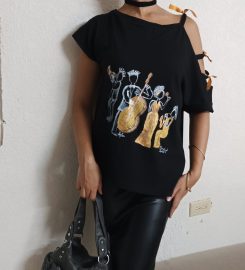 Hand Painted Fashionista Clothing