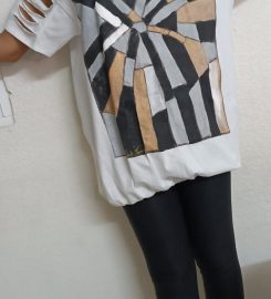 Hand Painted Fashionista Clothing